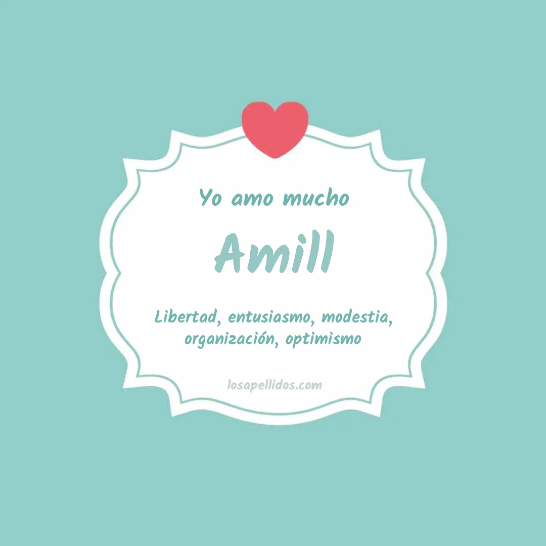 Yo amo mucho Amill