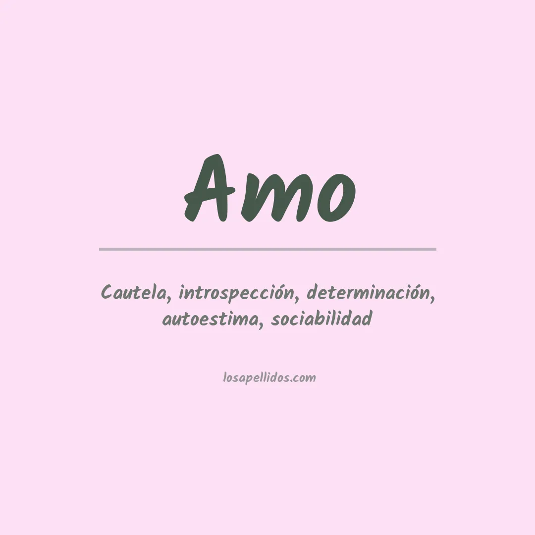 Apellido Amo
