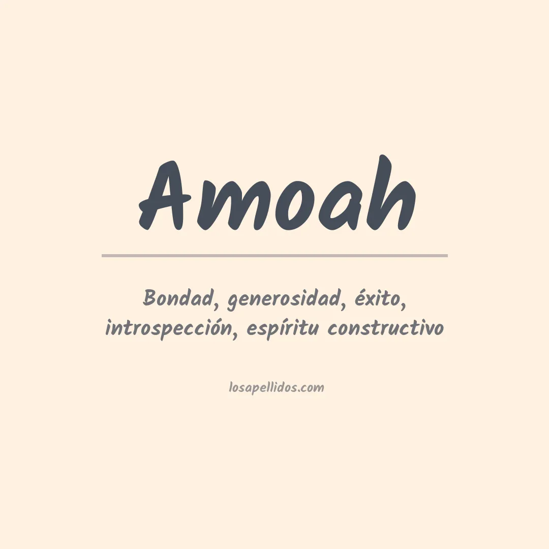Apellido Amoah
