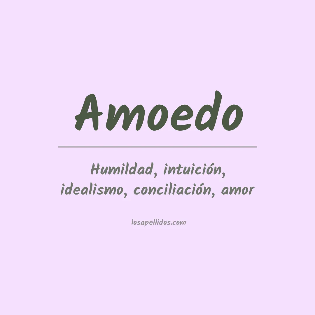 Apellido Amoedo