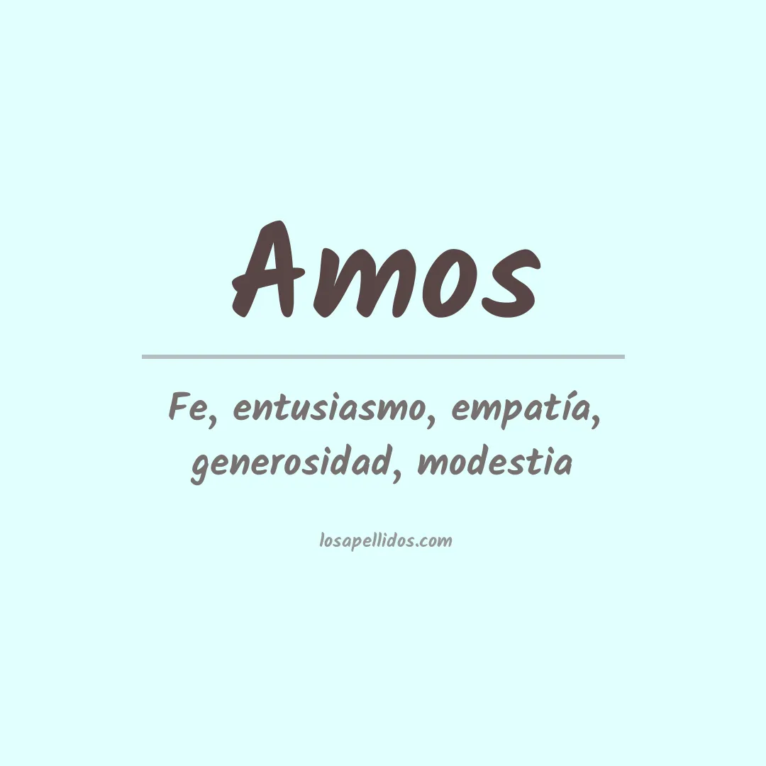 Apellido Amos