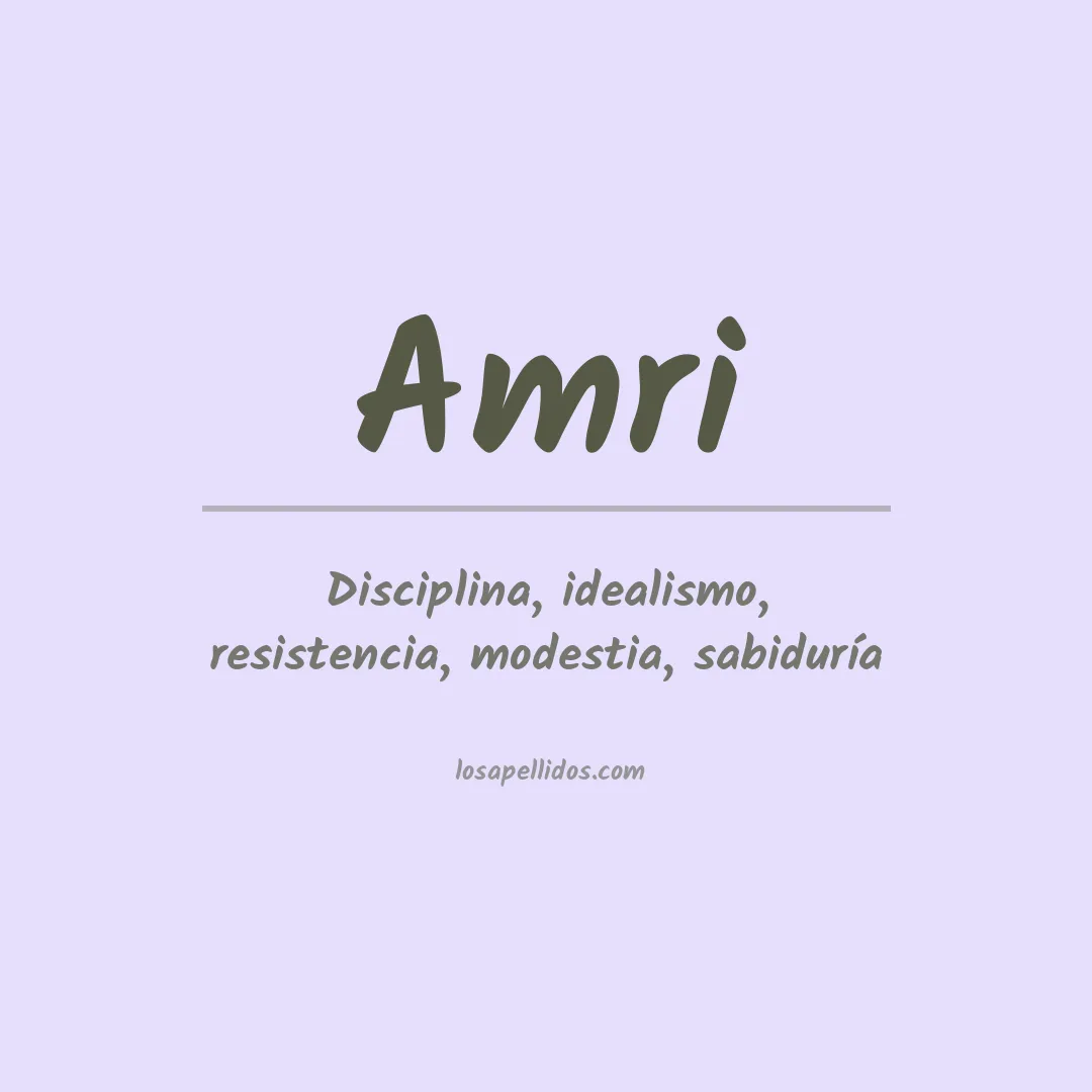 Apellido Amri