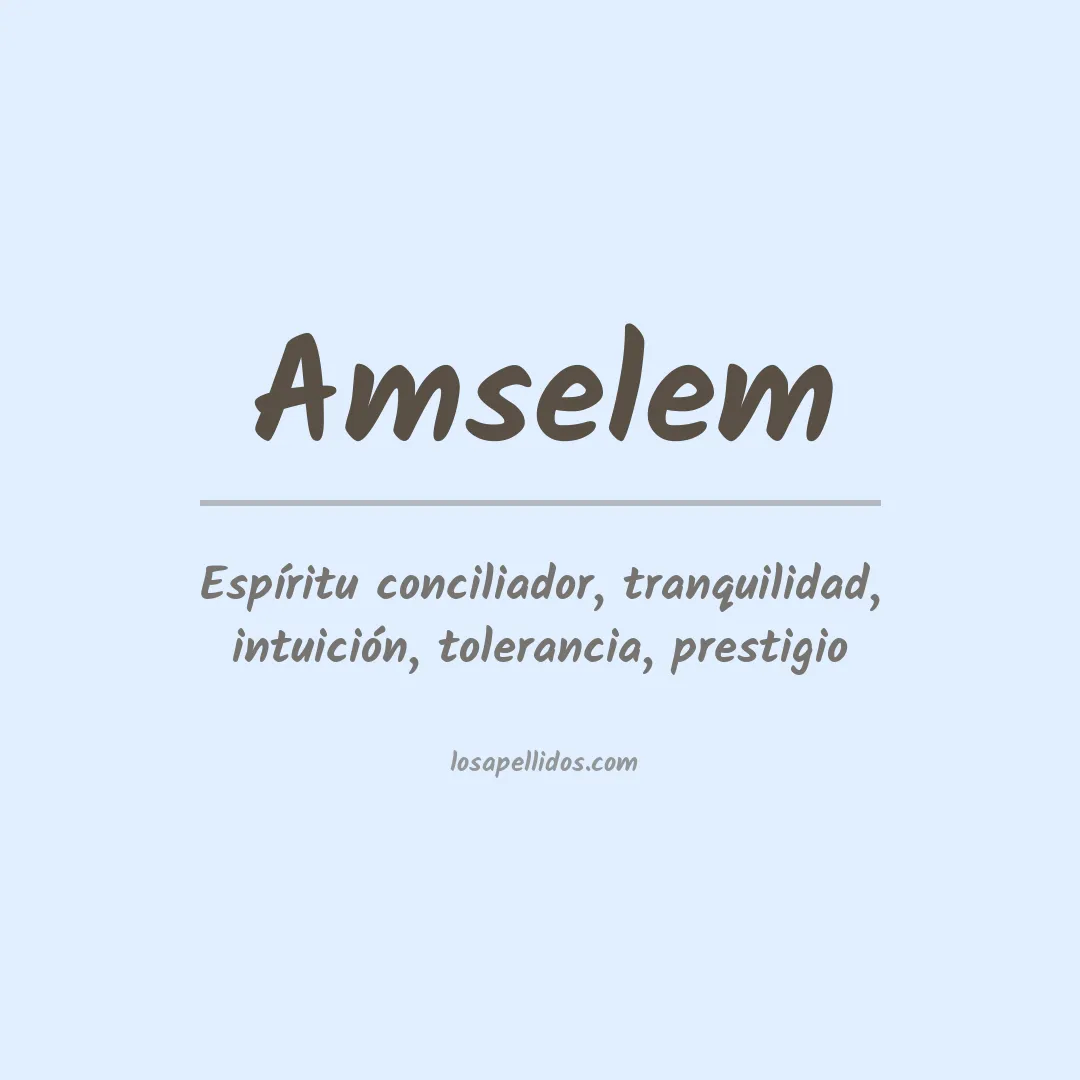 Apellido Amselem