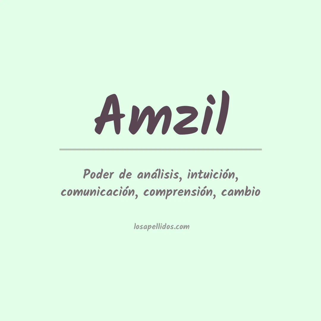 Apellido Amzil