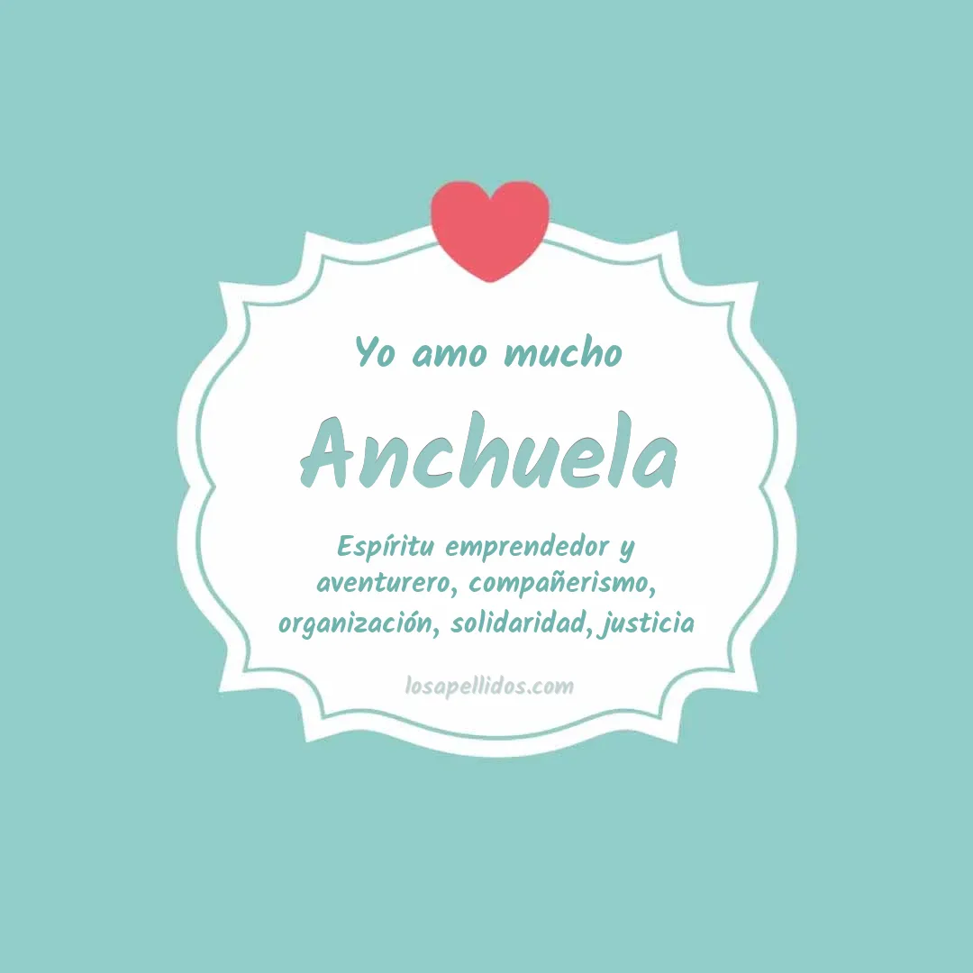 Yo amo mucho Anchuela
