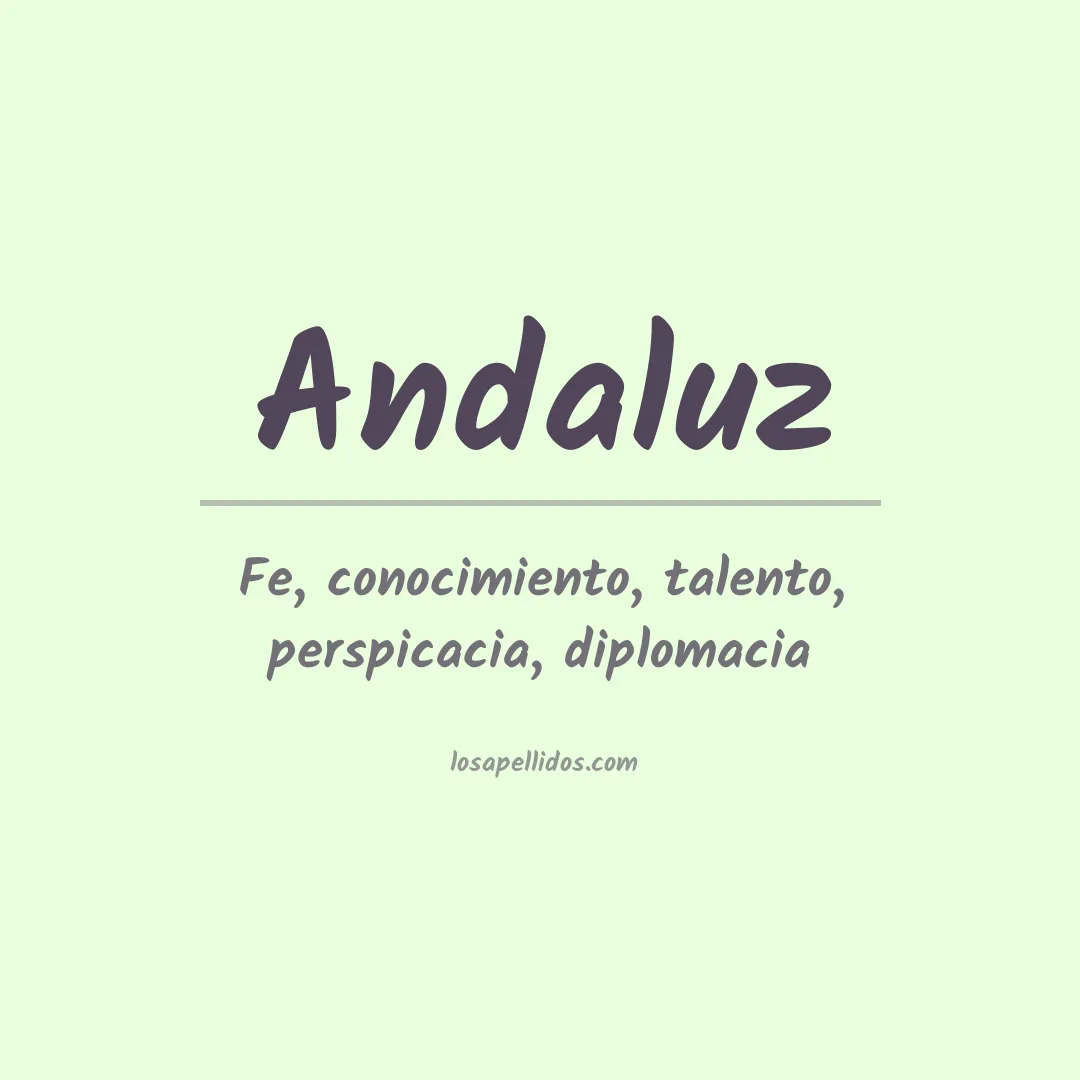 Apellido Andaluz