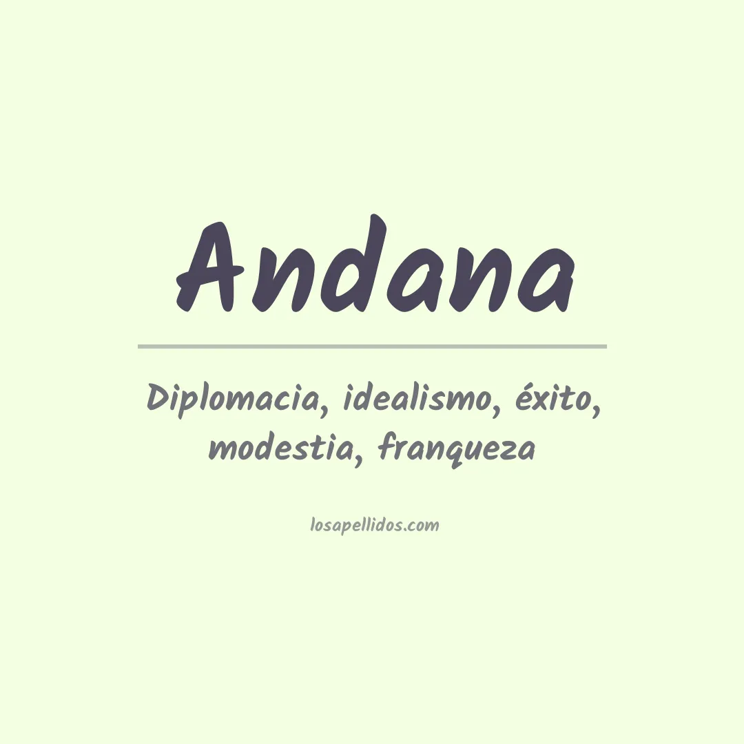 Apellido Andana