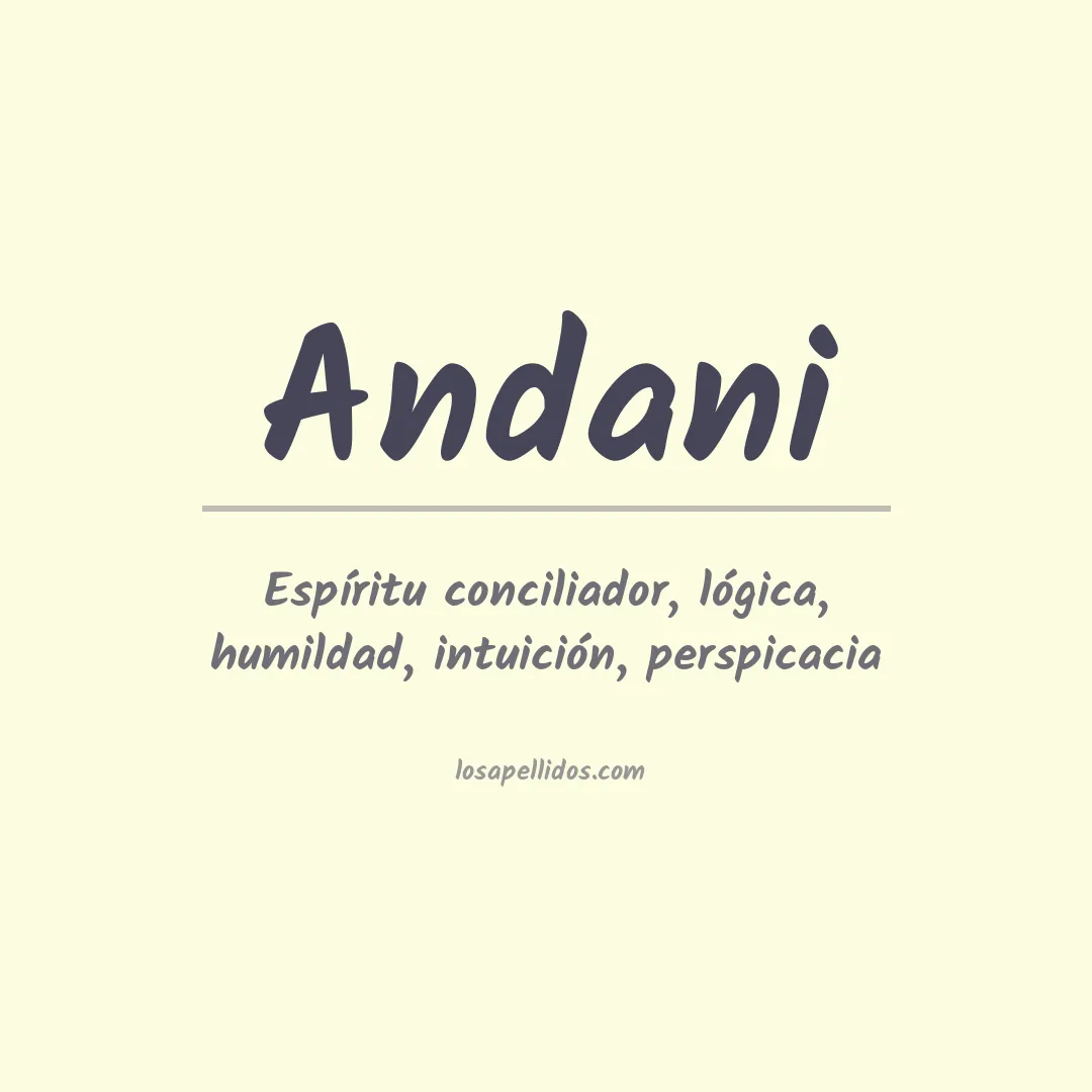 Apellido Andani