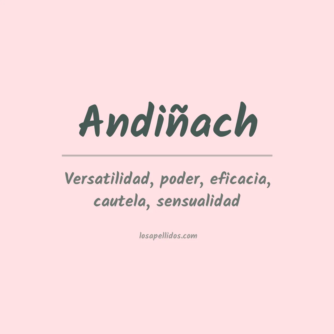 Apellido Andiñach