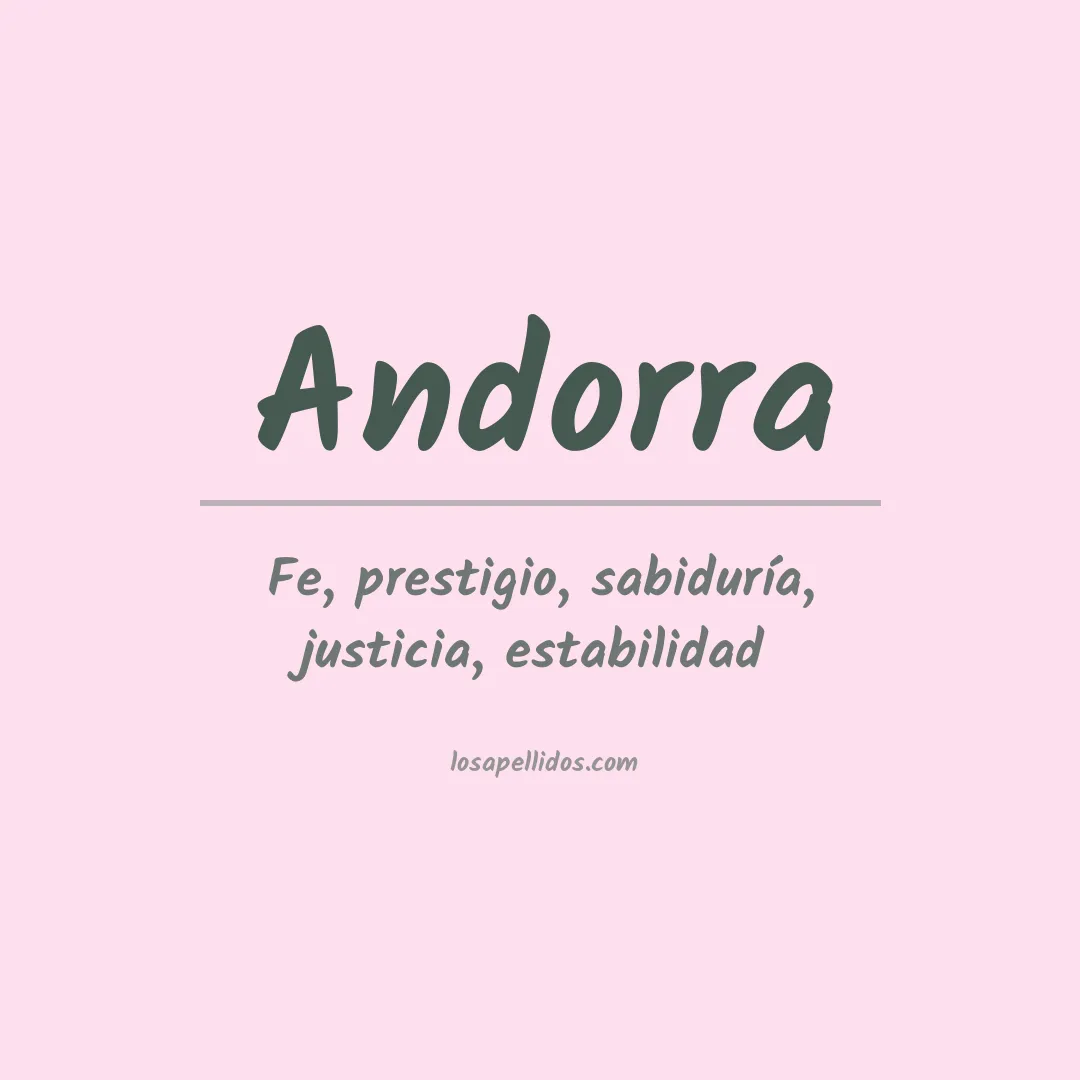 Apellido Andorra