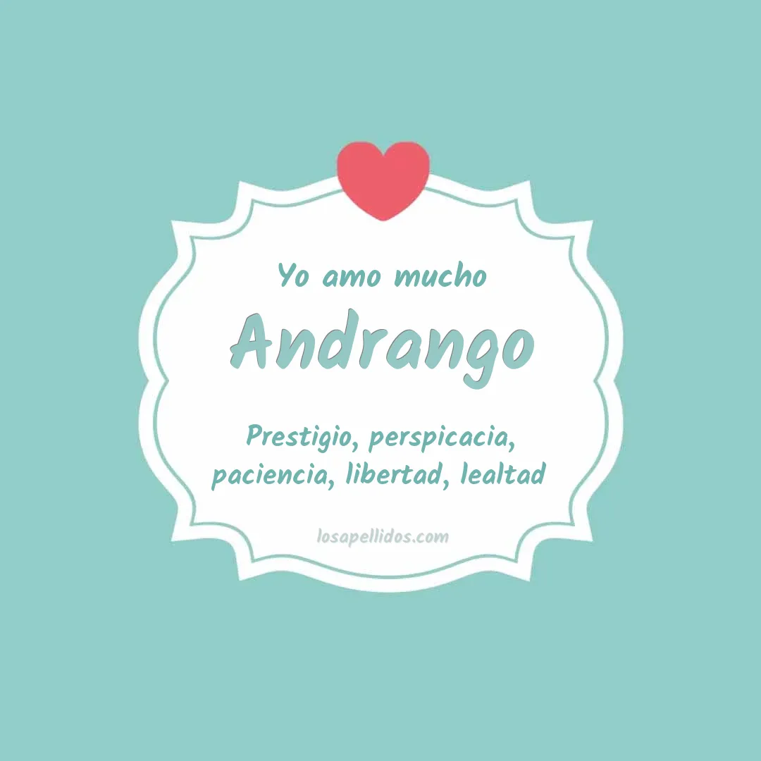 Yo amo mucho Andrango