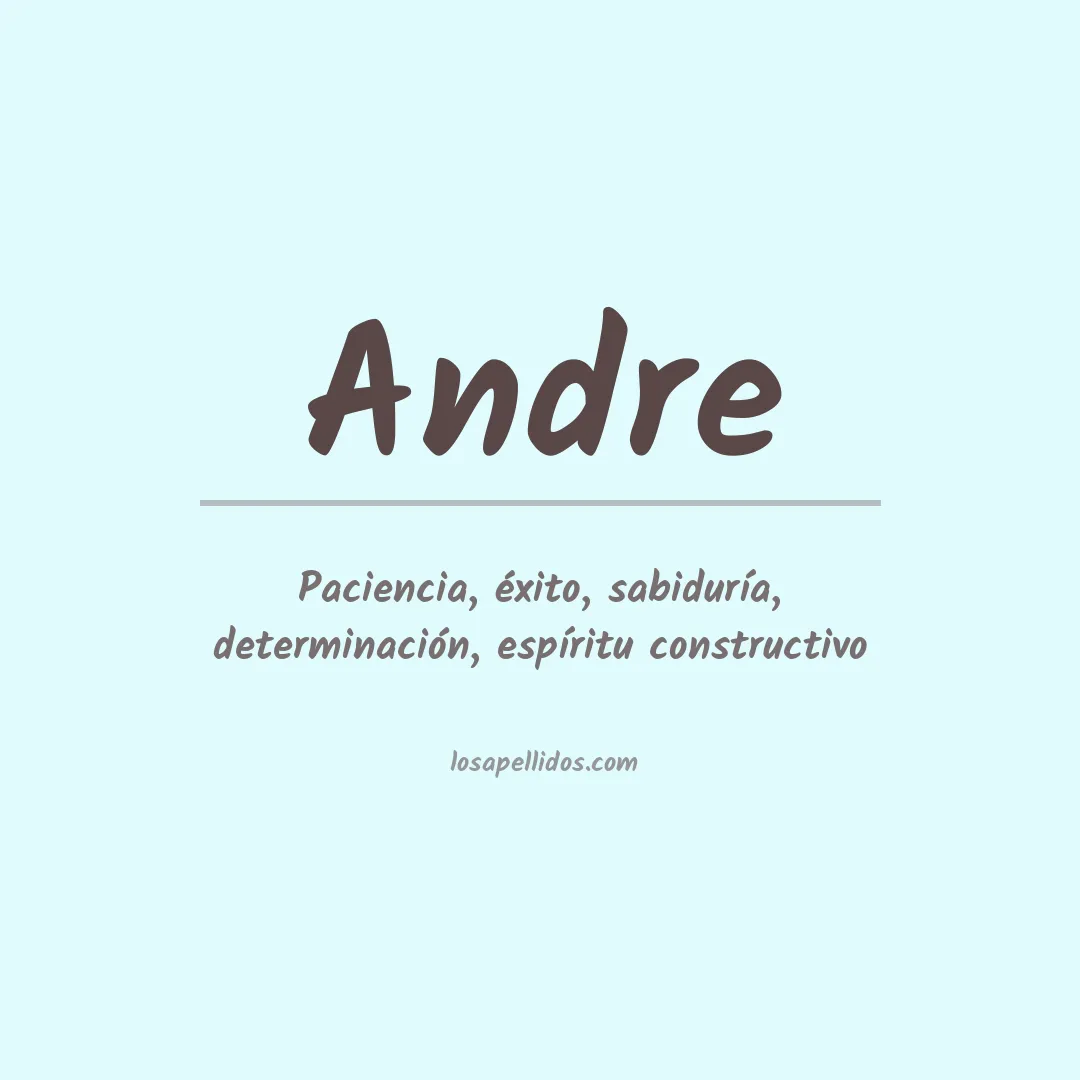 Apellido Andre