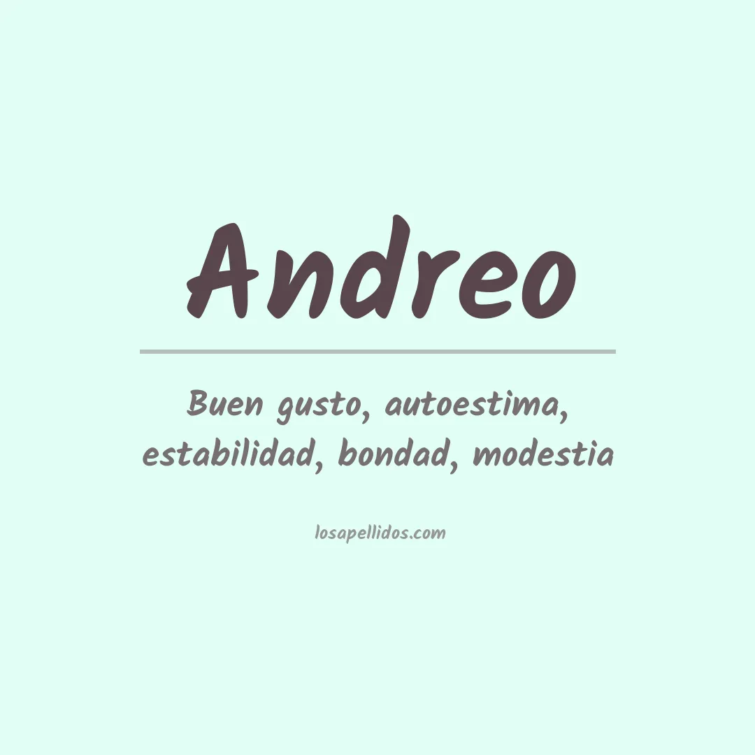Apellido Andreo