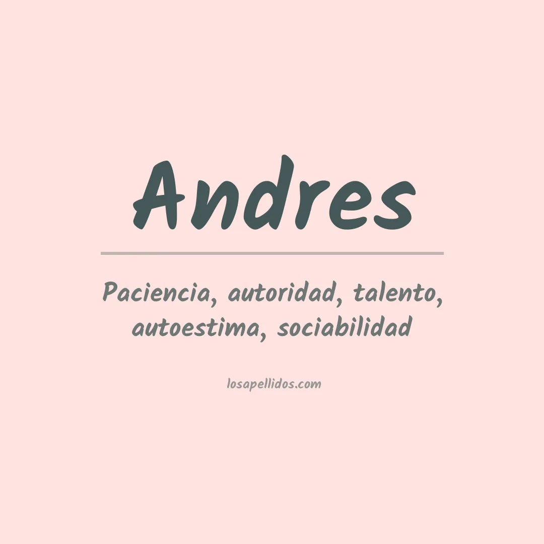 Apellido Andres