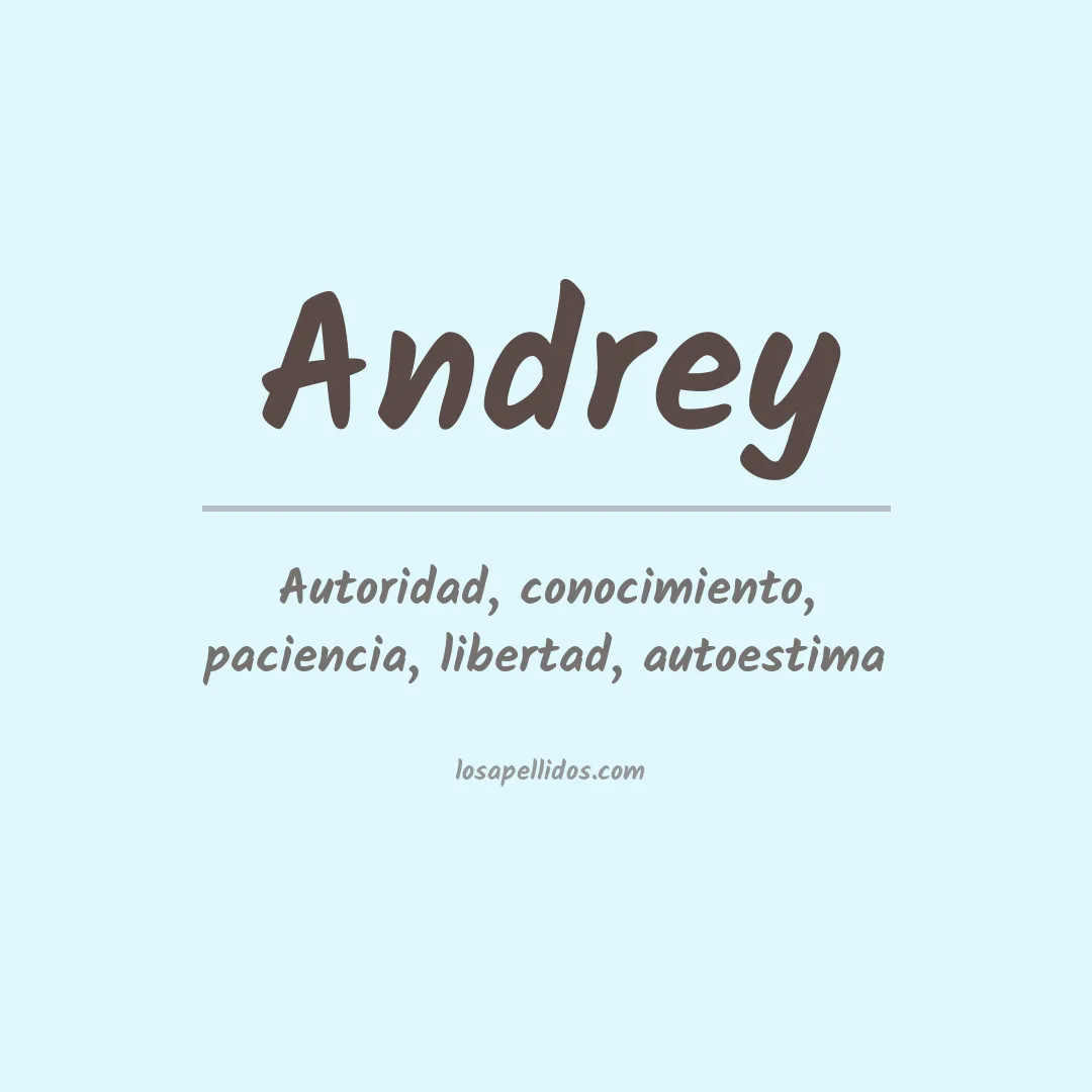 Apellido Andrey