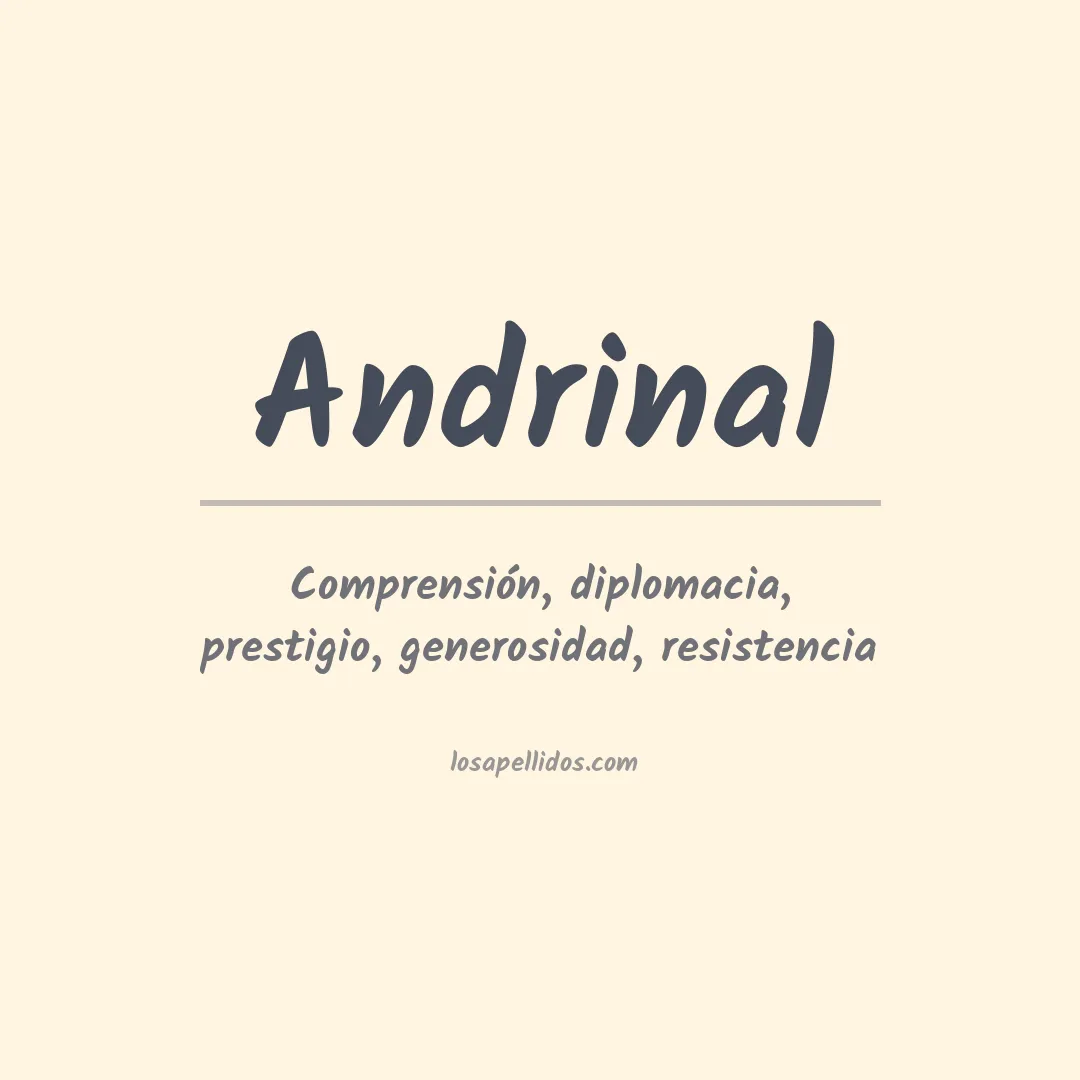 Apellido Andrinal