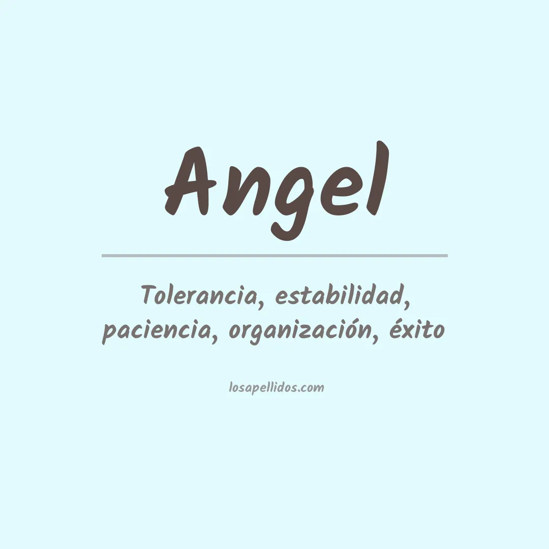 Apellido Ángel