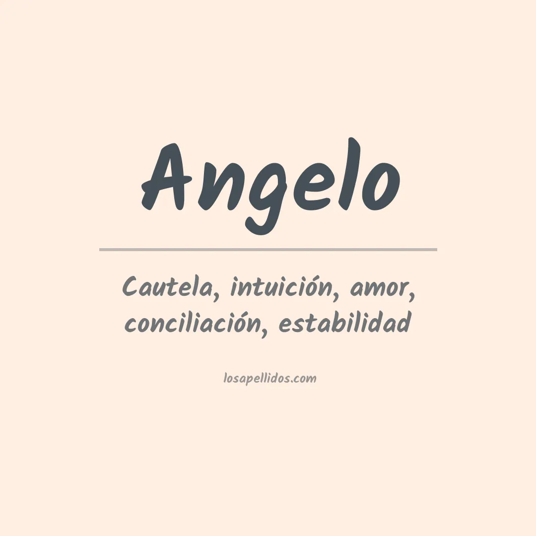 Apellido Angelo