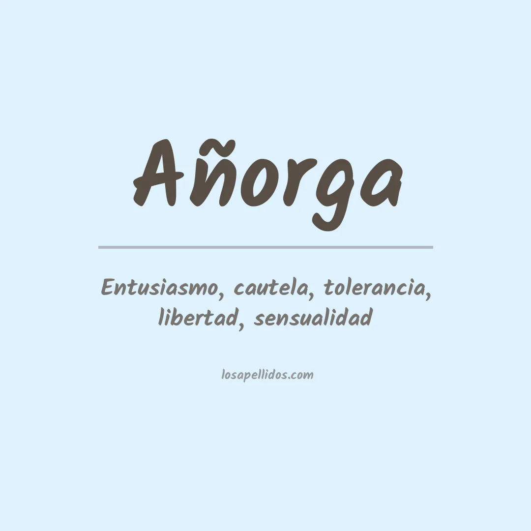 Apellido Añorga