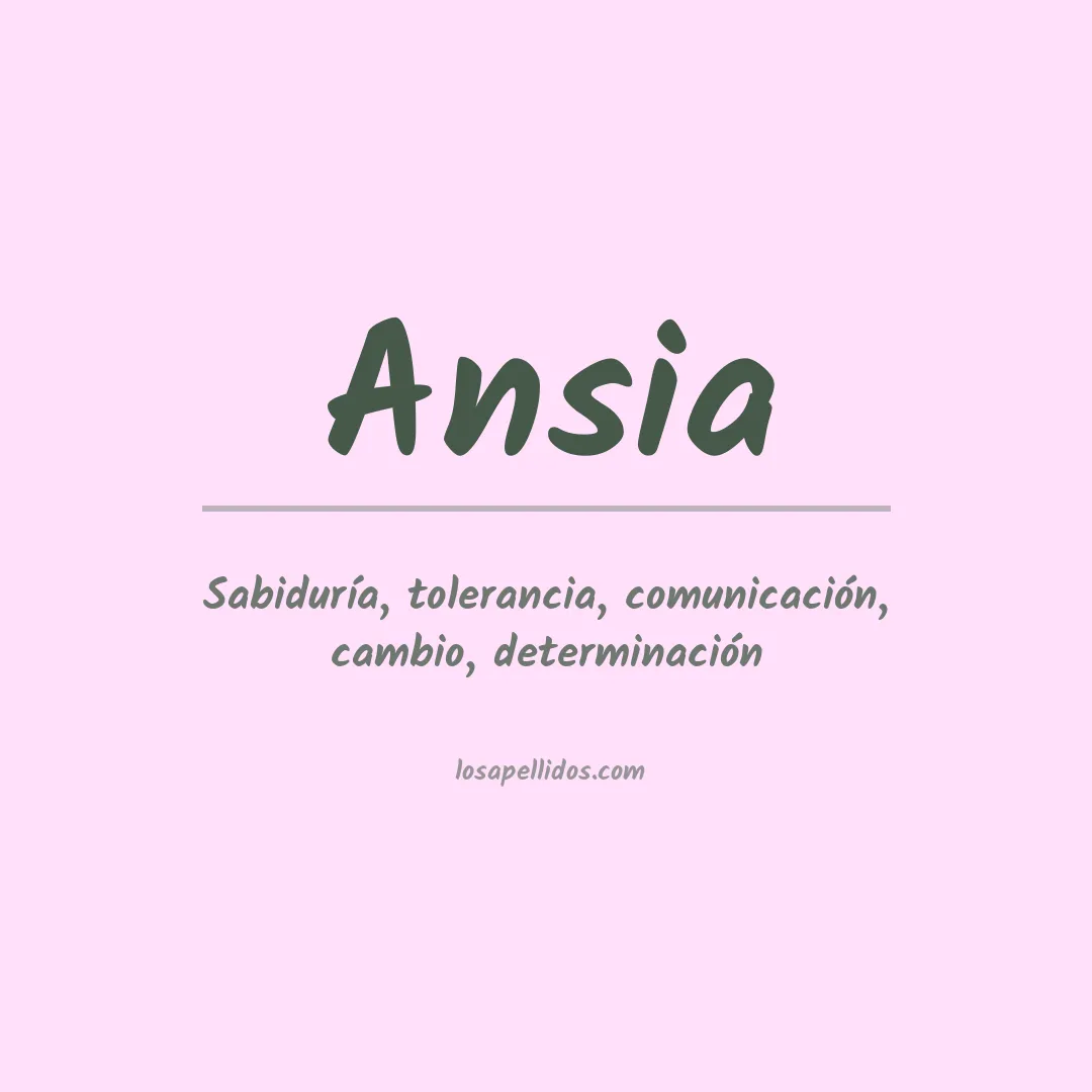 Apellido Ansia