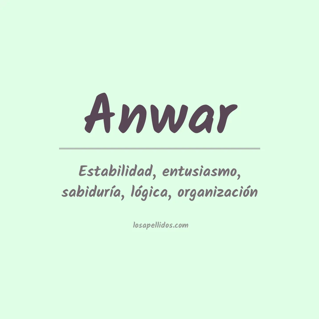 Apellido Anwar