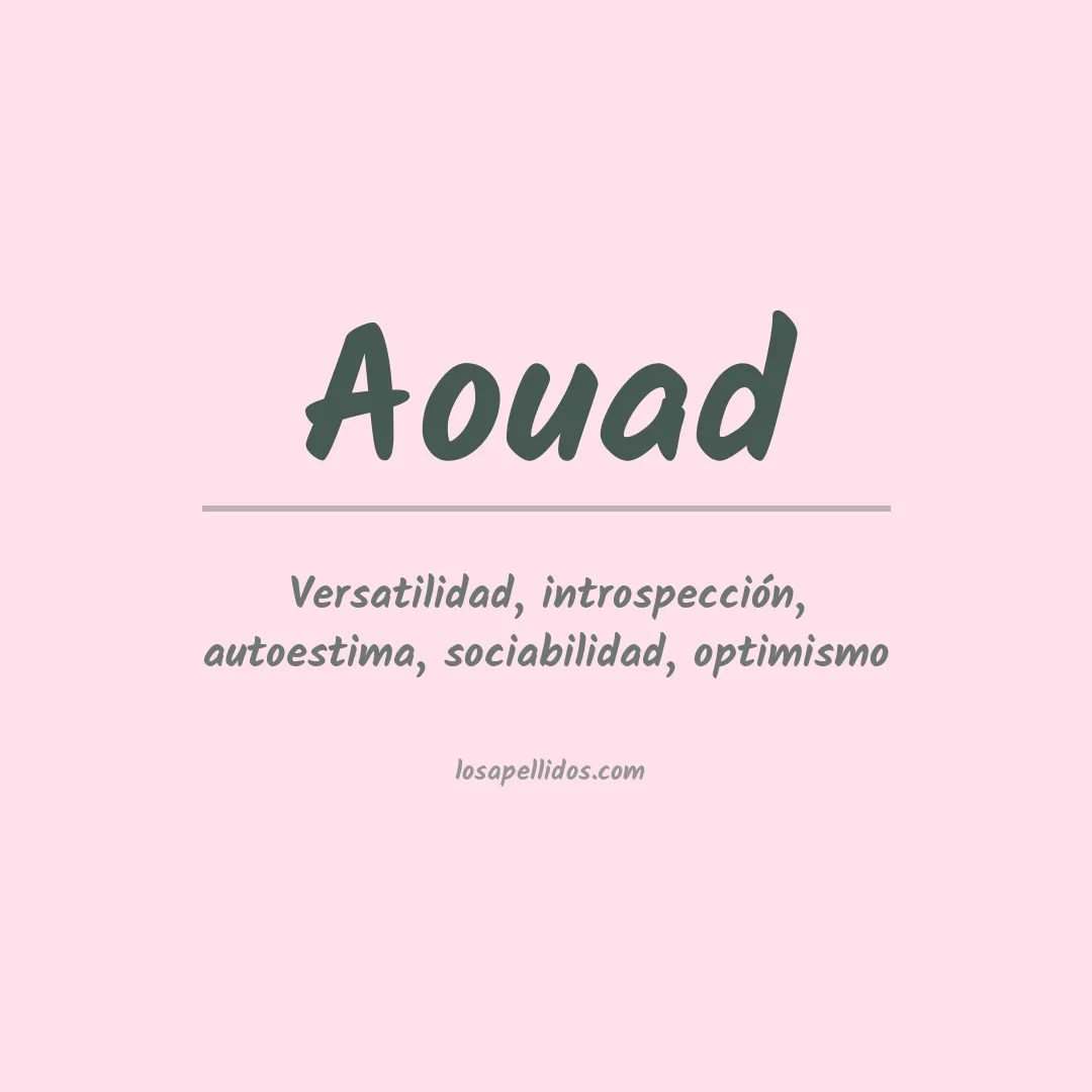 Apellido Aouad