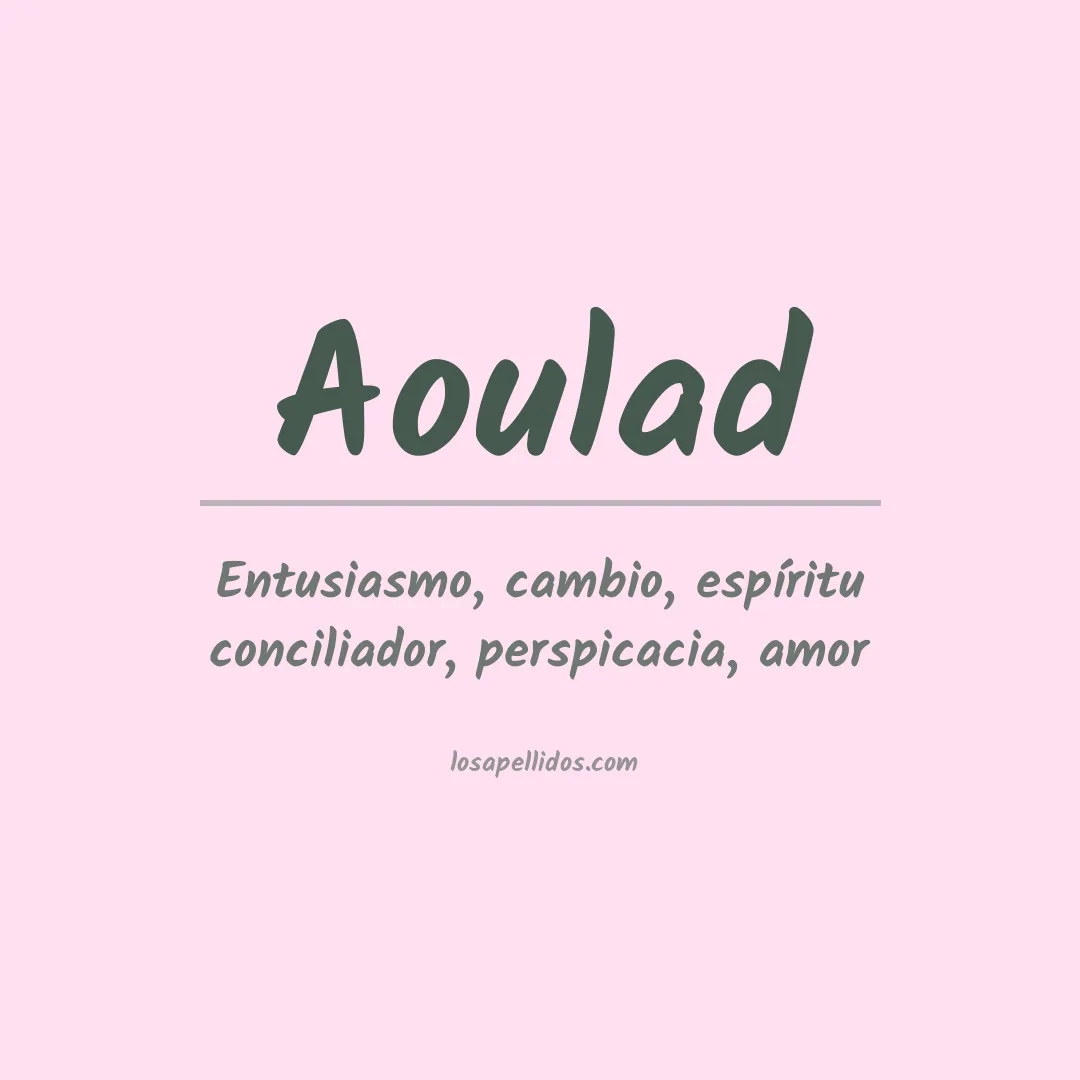Apellido Aoulad