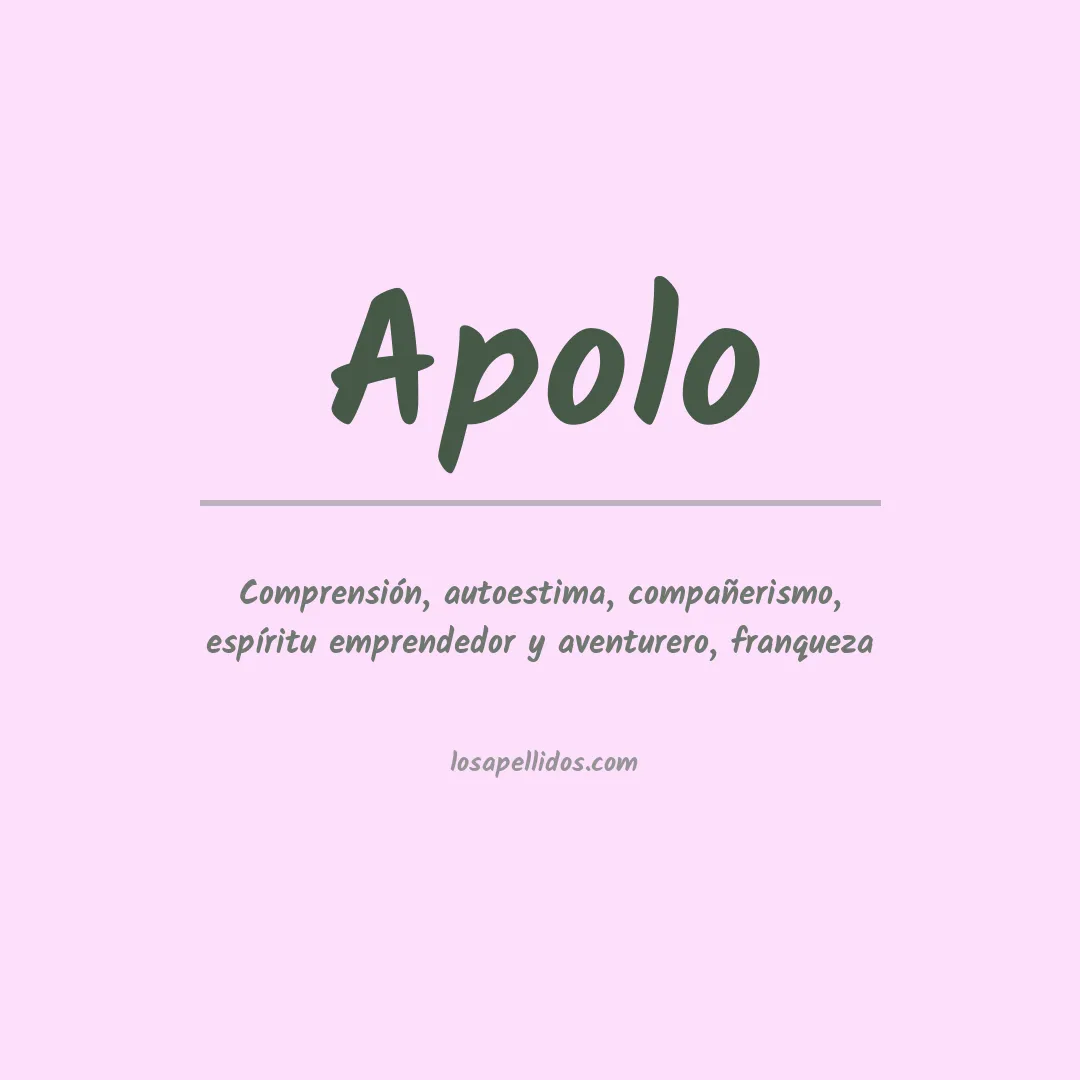 Apellido Apolo