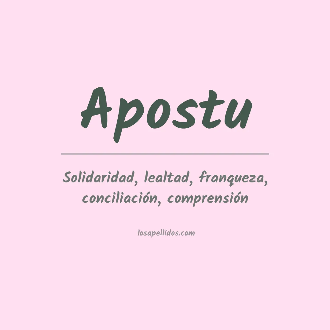 Apellido Apostu