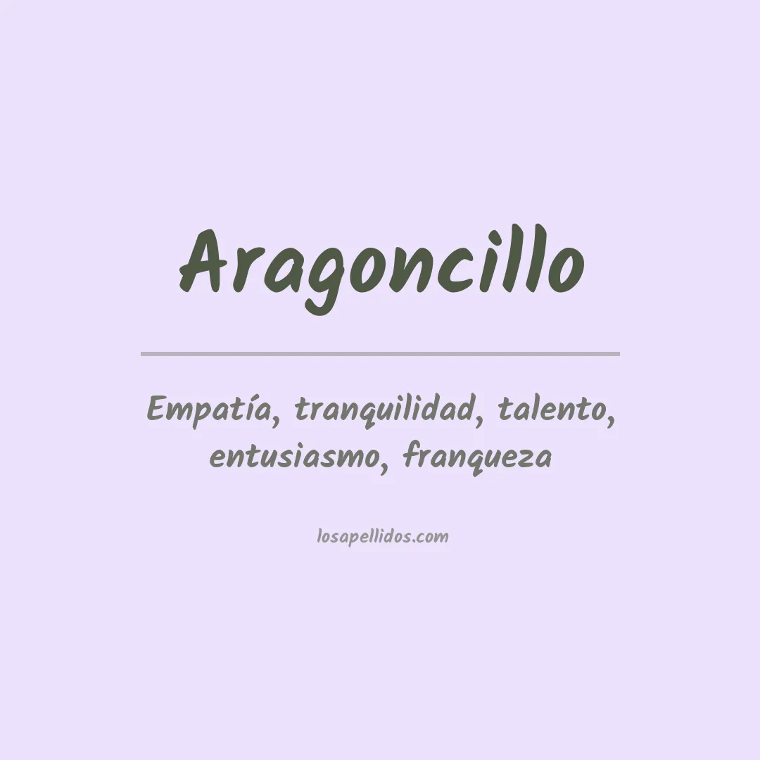 Apellido Aragoncillo