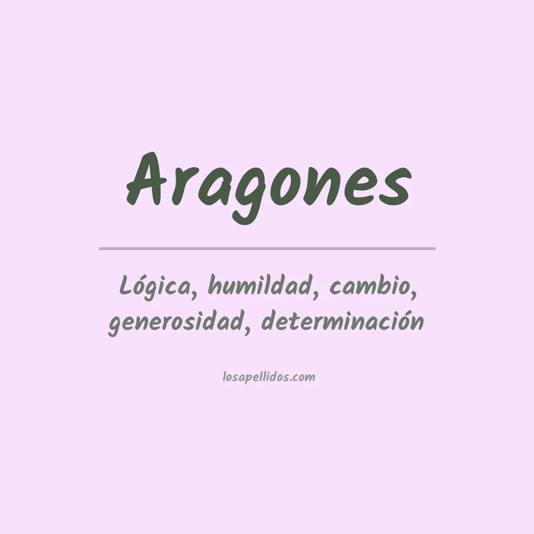 Apellido Aragones