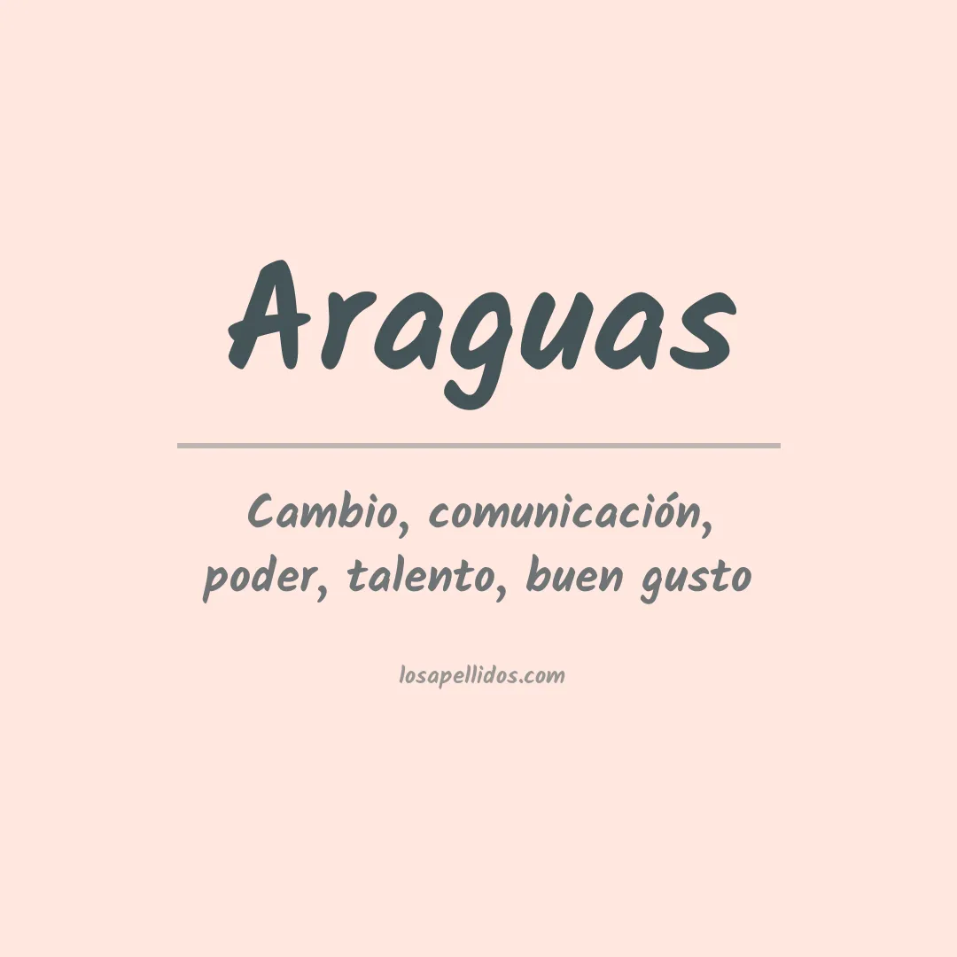 Apellido Araguas