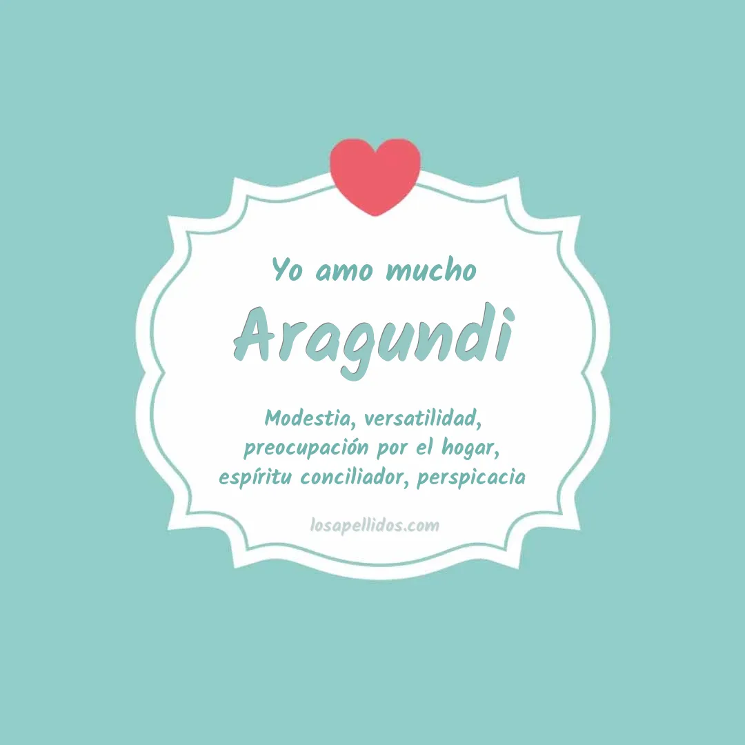 Yo amo mucho Aragundi