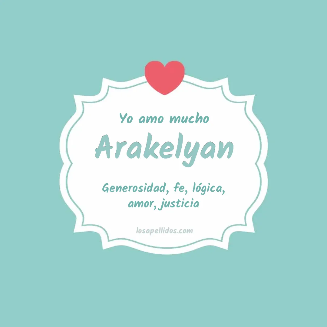 Yo amo mucho Arakelyan