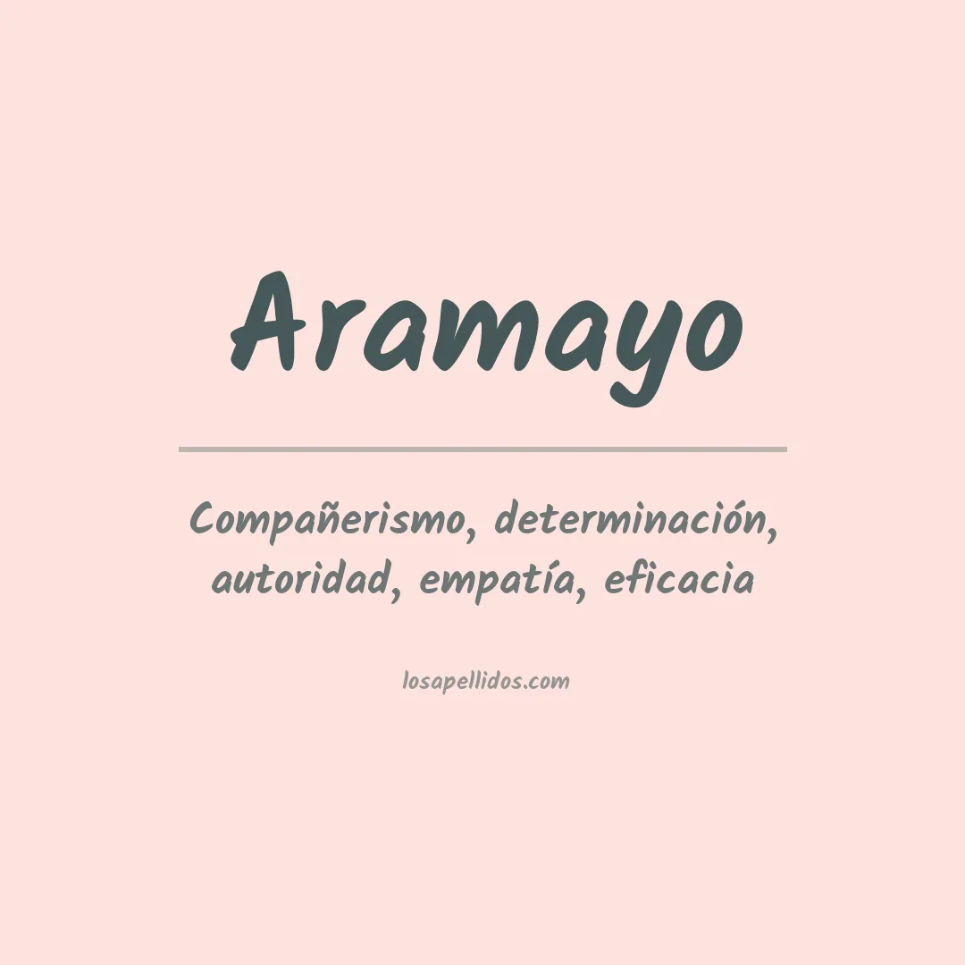 Apellido Aramayo