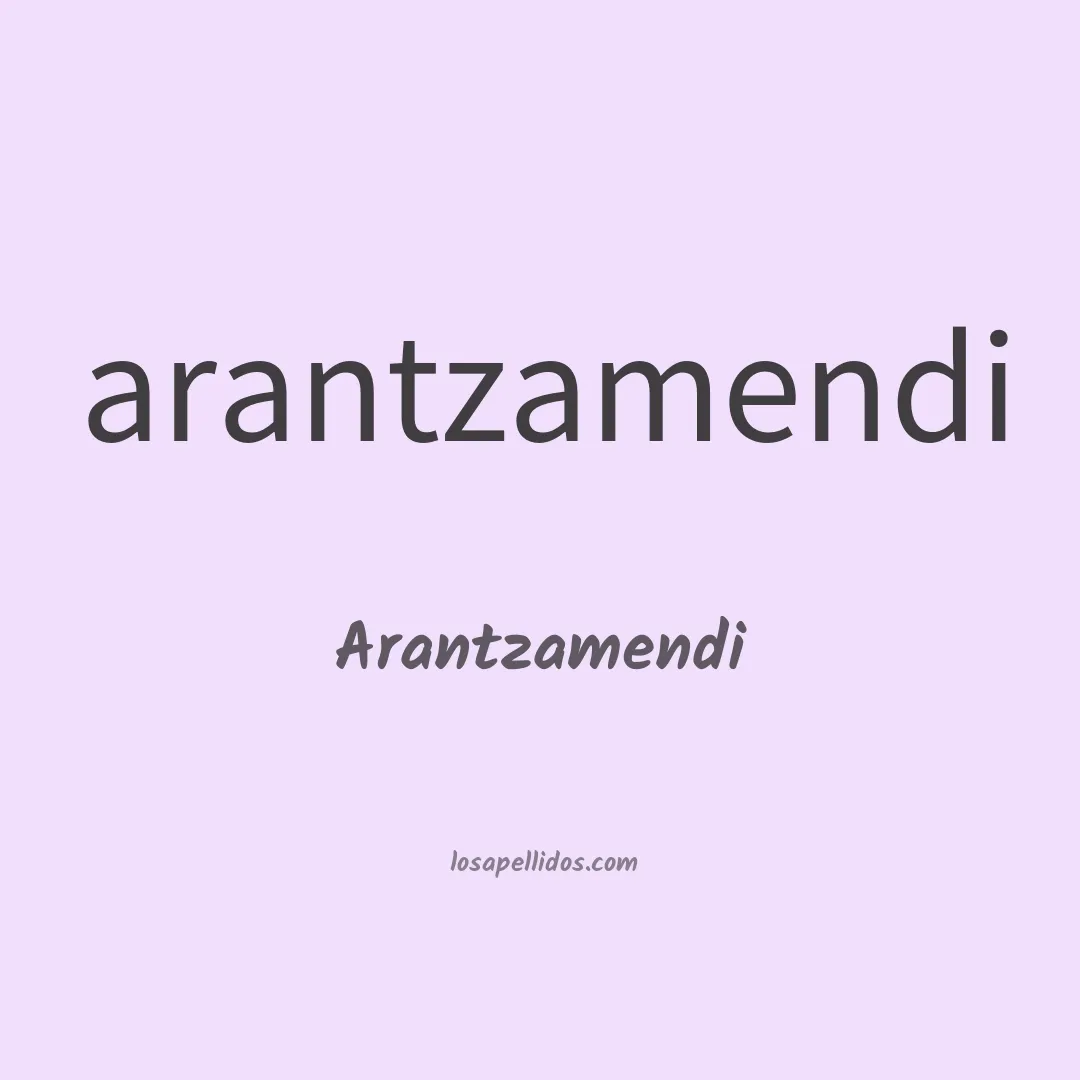 Arantzamendi en chino