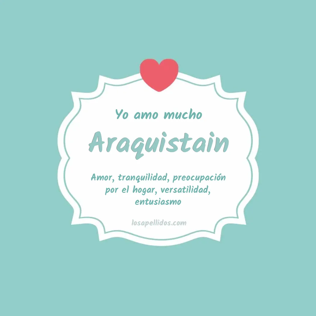 Yo amo mucho Araquistain