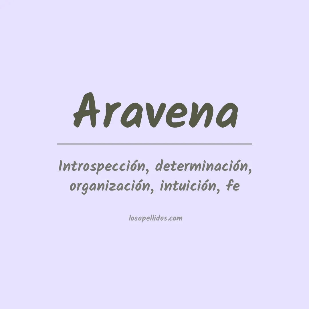 Apellido Aravena