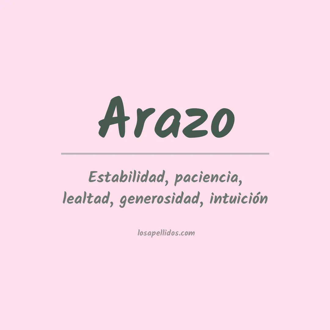 Apellido Arazo