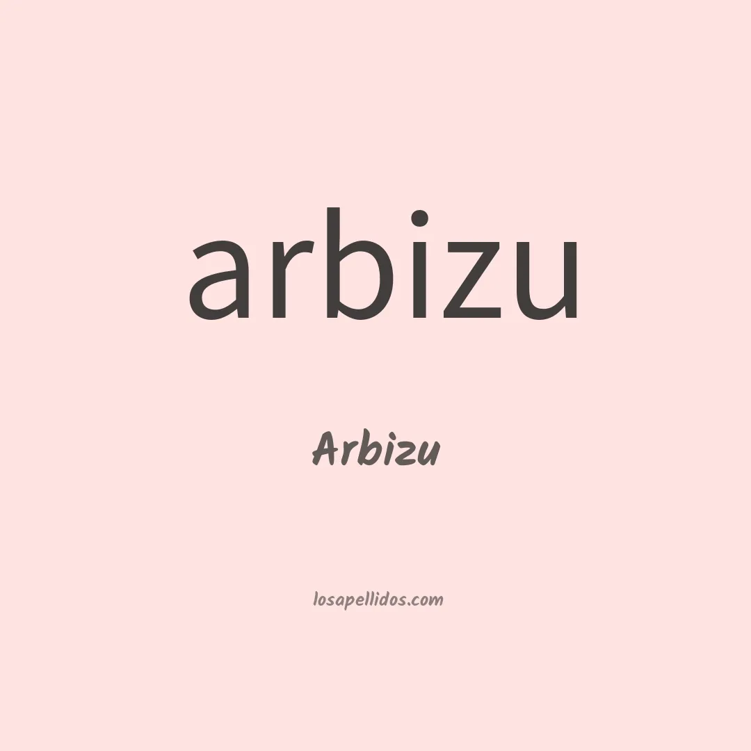 Arbizu en chino