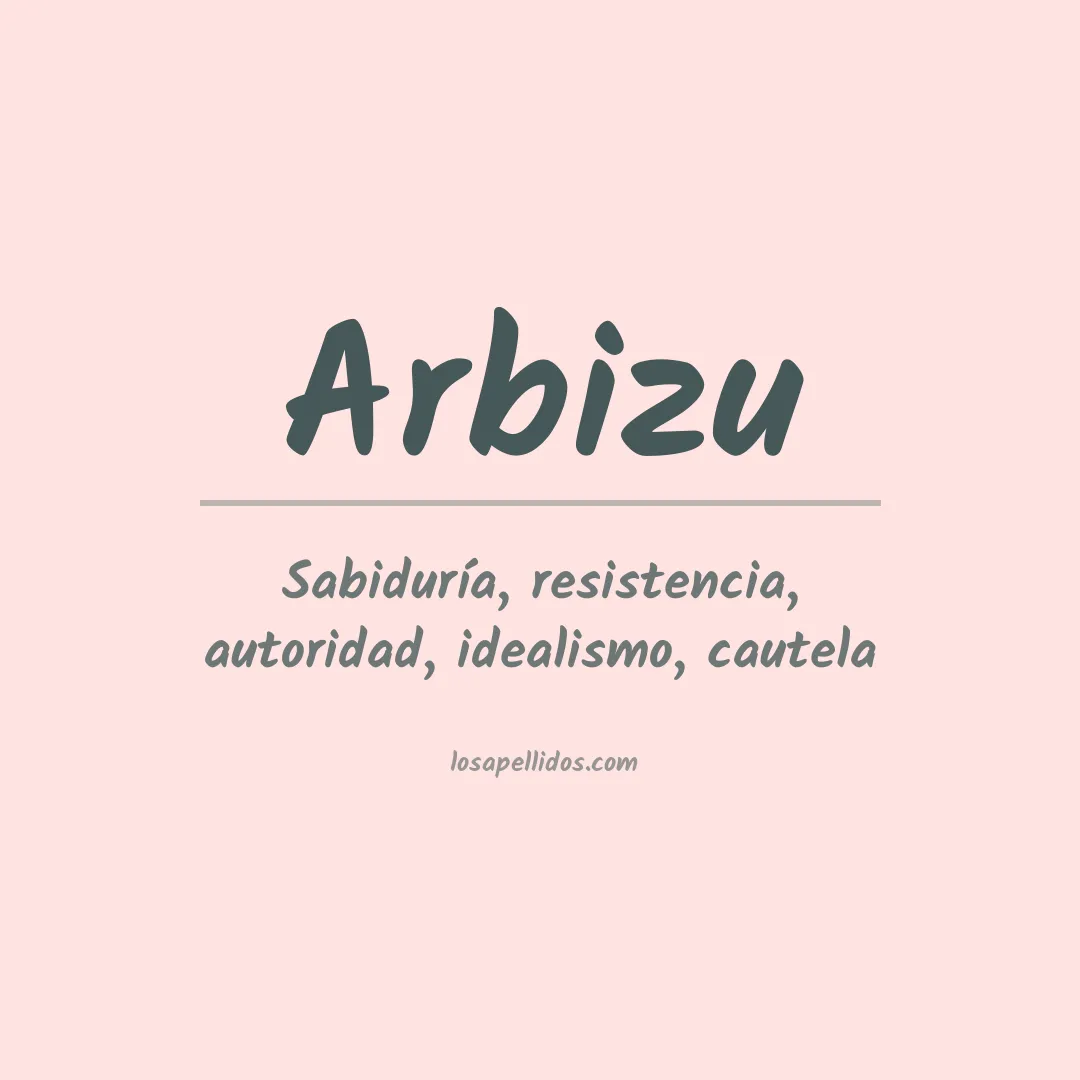 Apellido Arbizu