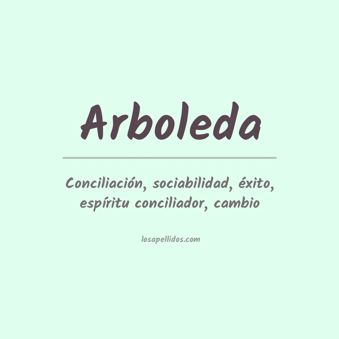 Apellido Arboleda