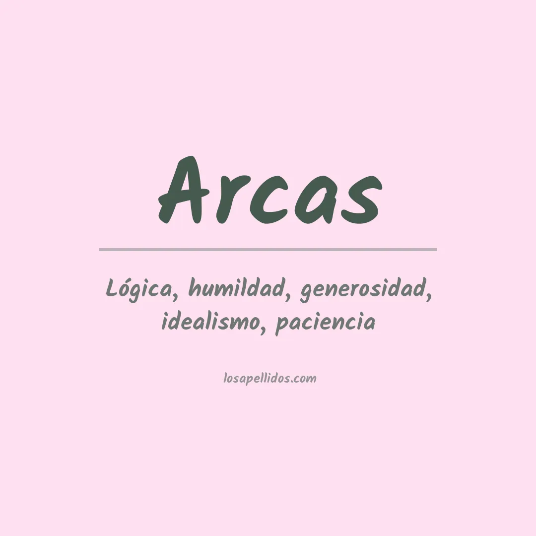 Apellido Arcas