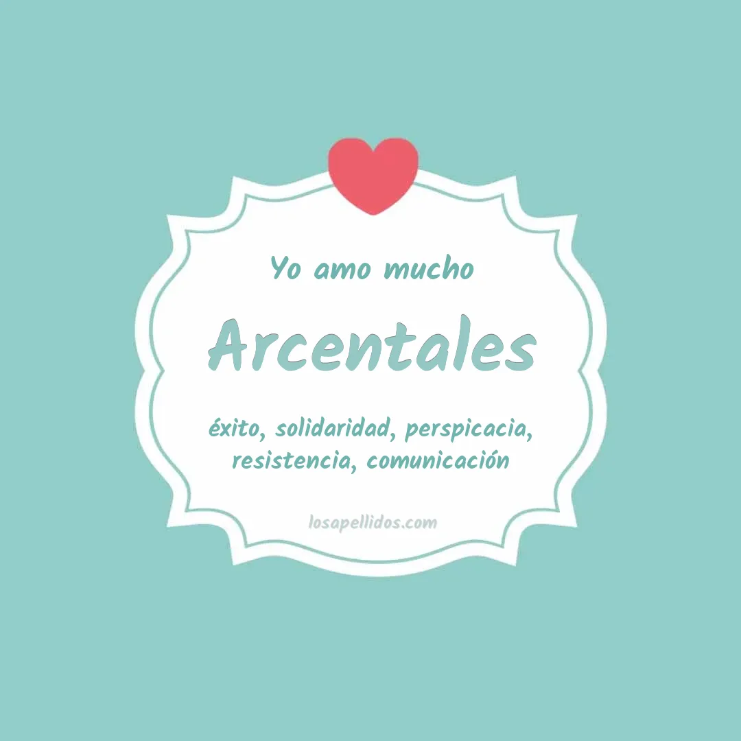 Yo amo mucho Arcentales