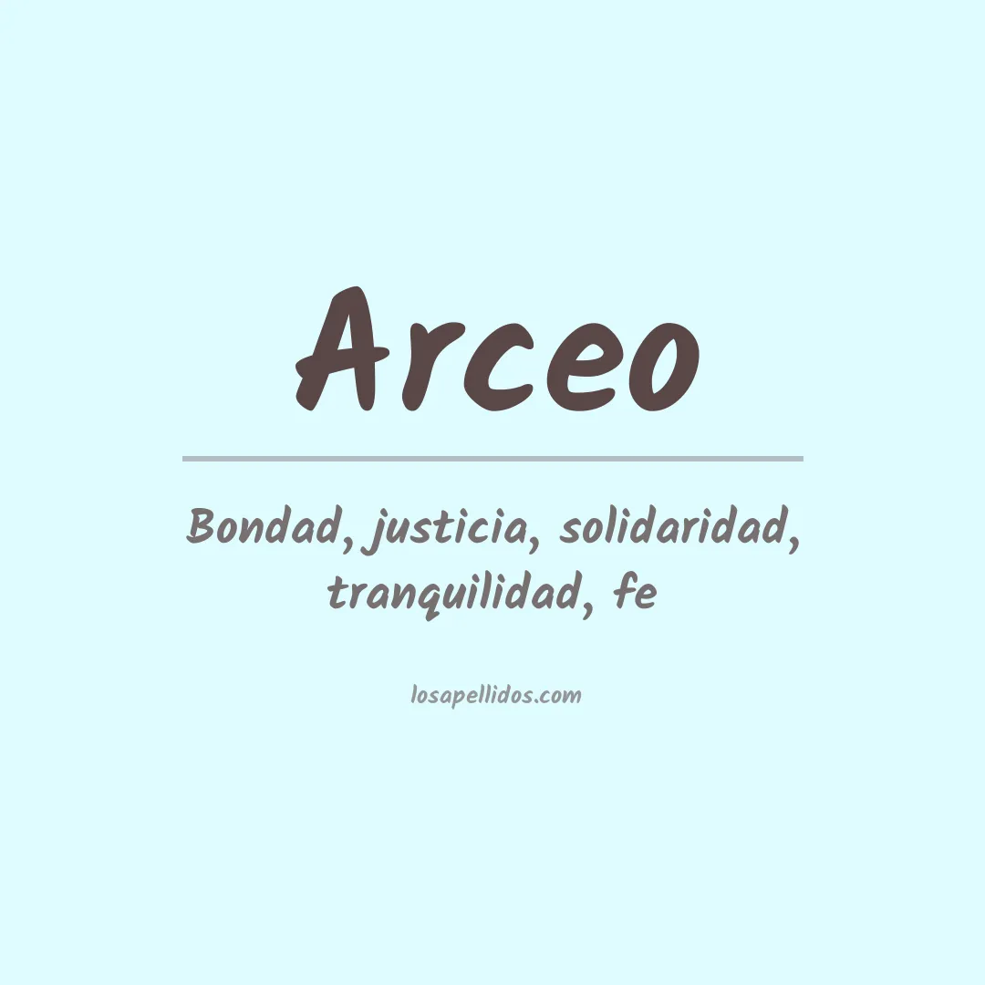 Apellido Arceo