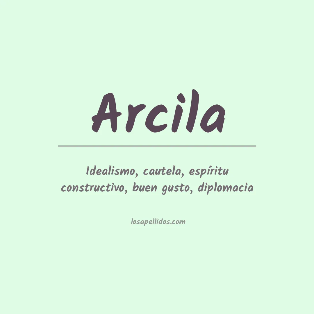 Apellido Arcila