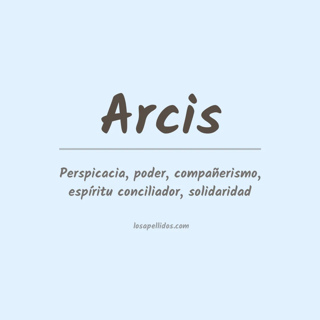Apellido Arcis