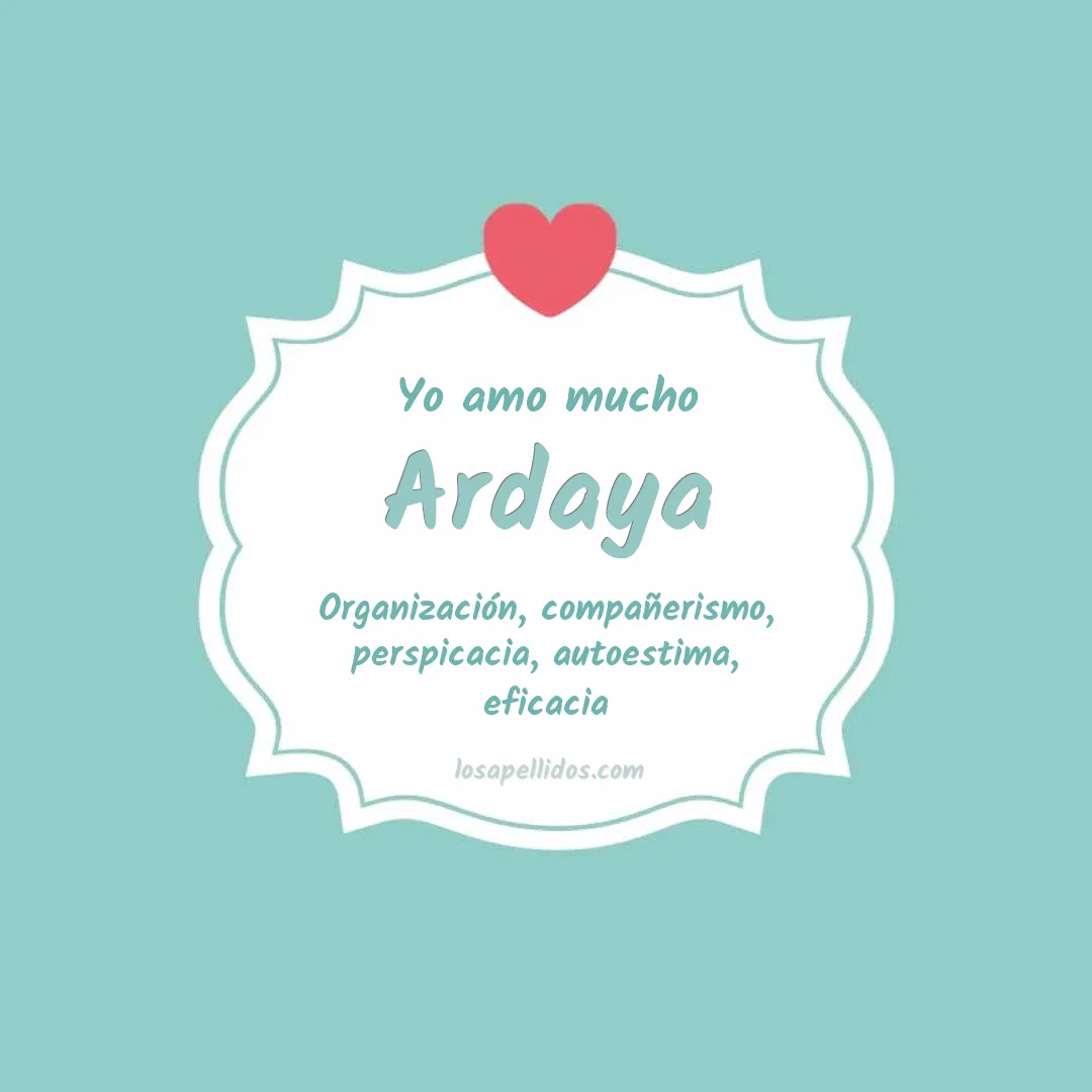Yo amo mucho Ardaya