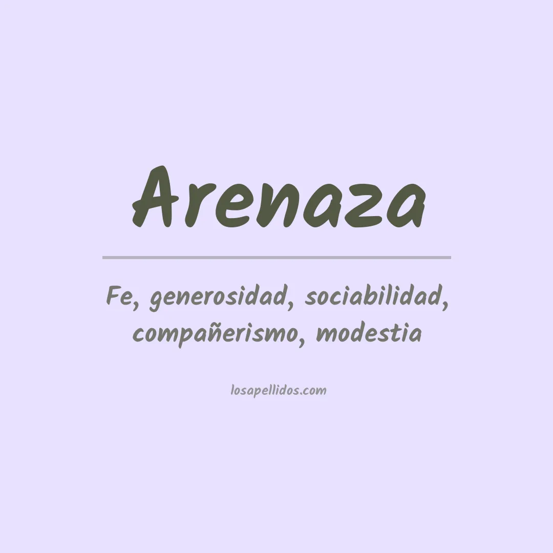 Apellido Arenaza