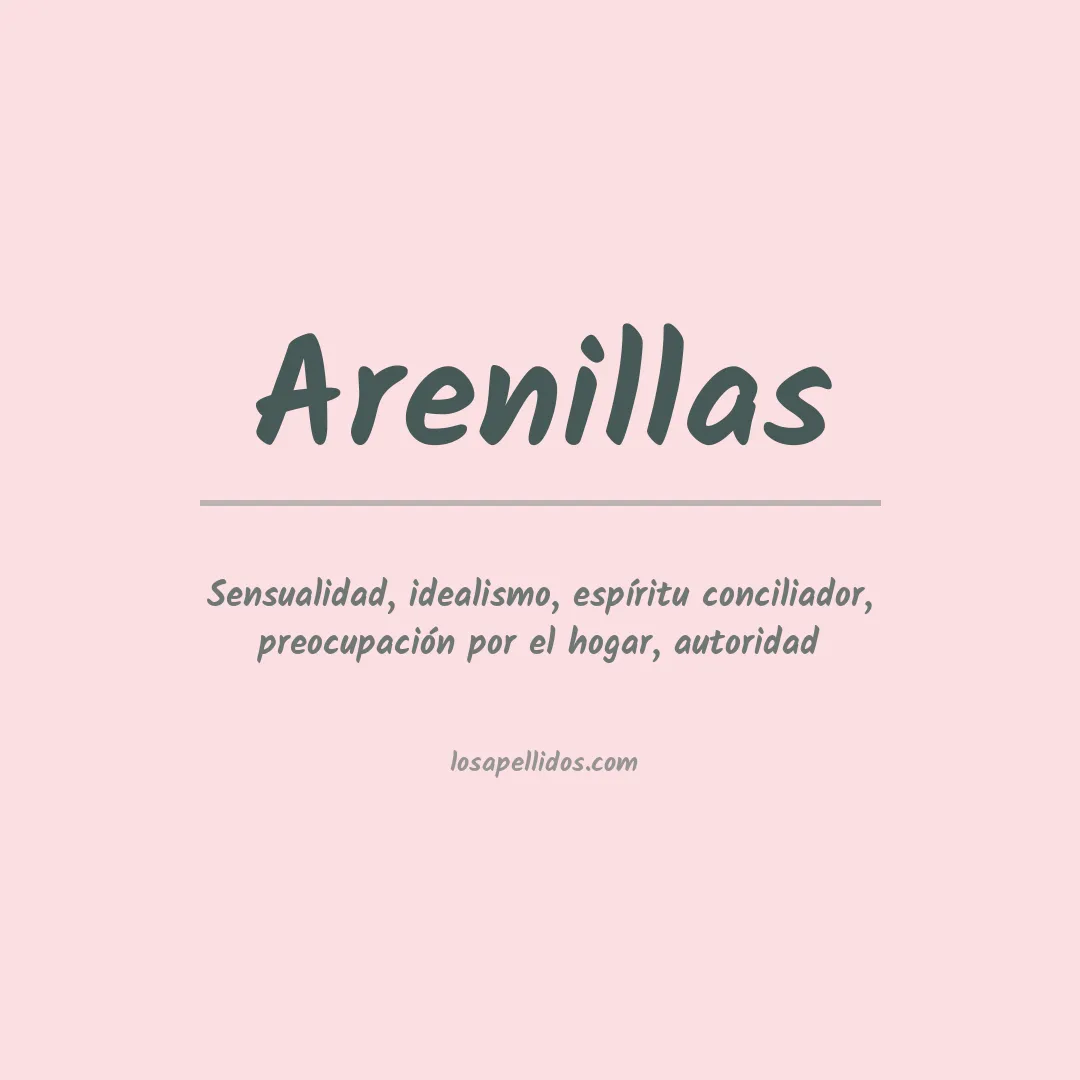 Apellido Arenillas